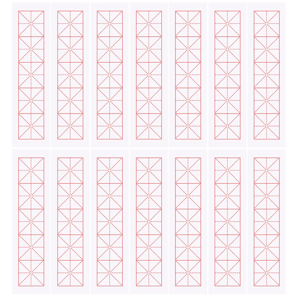 

100 Sheets Mizige Calligraphy Paper Writing Practice White Student Rice Paper Handwriting Calligraphy Smooth Delicate No