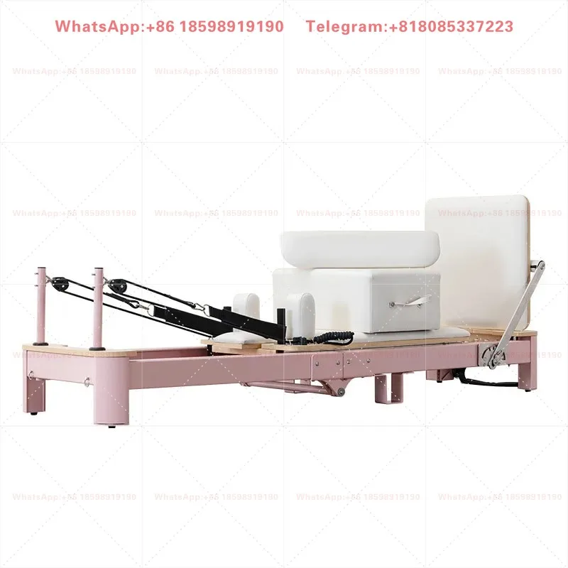 Pilates folding core bed Pilates reformer machine Aluminum alloy Multi-function Yoga Gym Fitness Equipment Exercise Sports Home