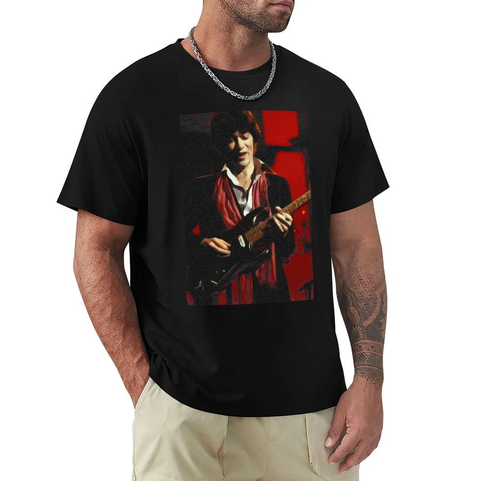 Robbie Robertson T-Shirt Big and Tall Loose Fit T-Shirt