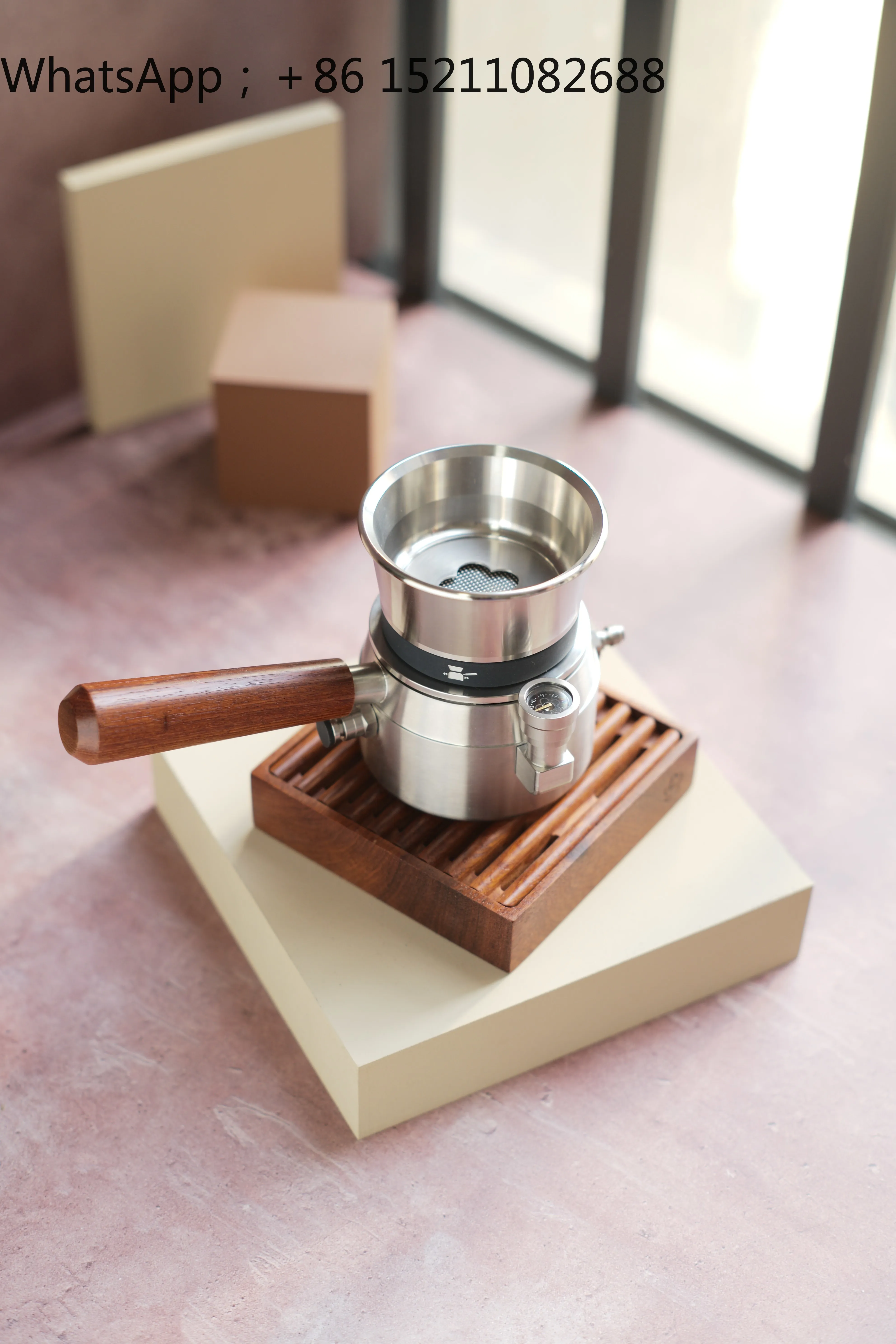 SCY practical pneumatic coffee machine liquid outlet small household coffee machine and accessories