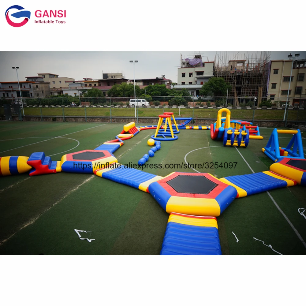 High Quality Giant Inflatable Aqua Park Floating Inflatable Water Park For Water Play Games