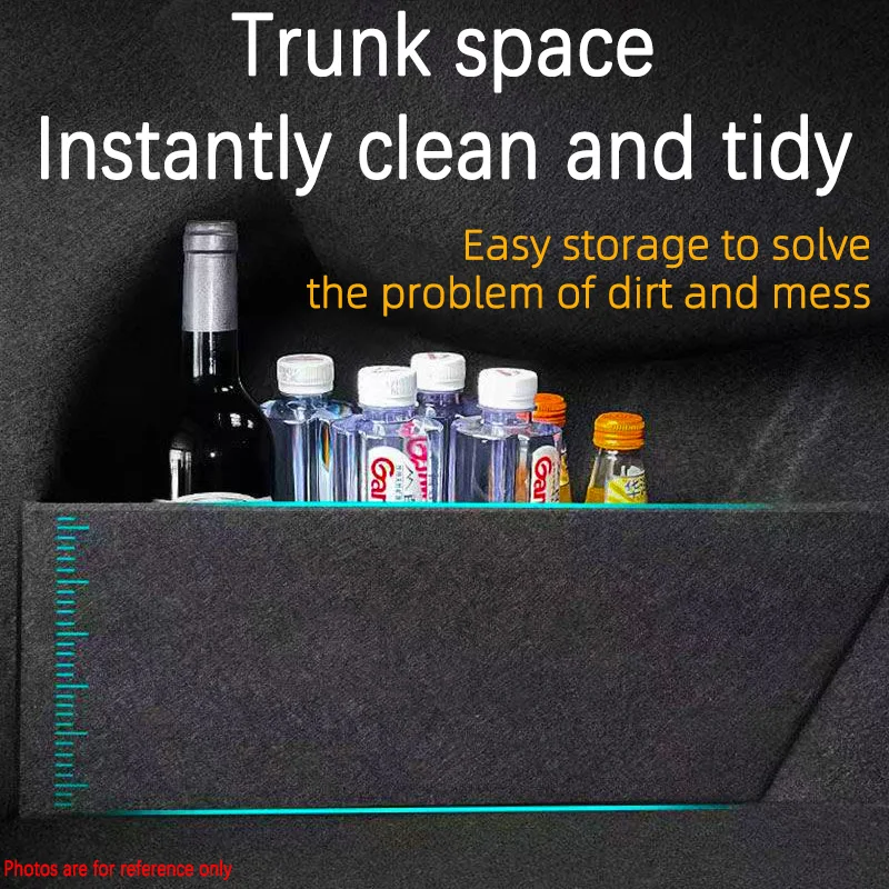 

Автомобильные аксессуары для Volkswagen Polo Hatchback 2018 ~ 2026 25 MK6, перегородка для хранения багажника, многофункциональное хранилище, автозапчасти для интерьера