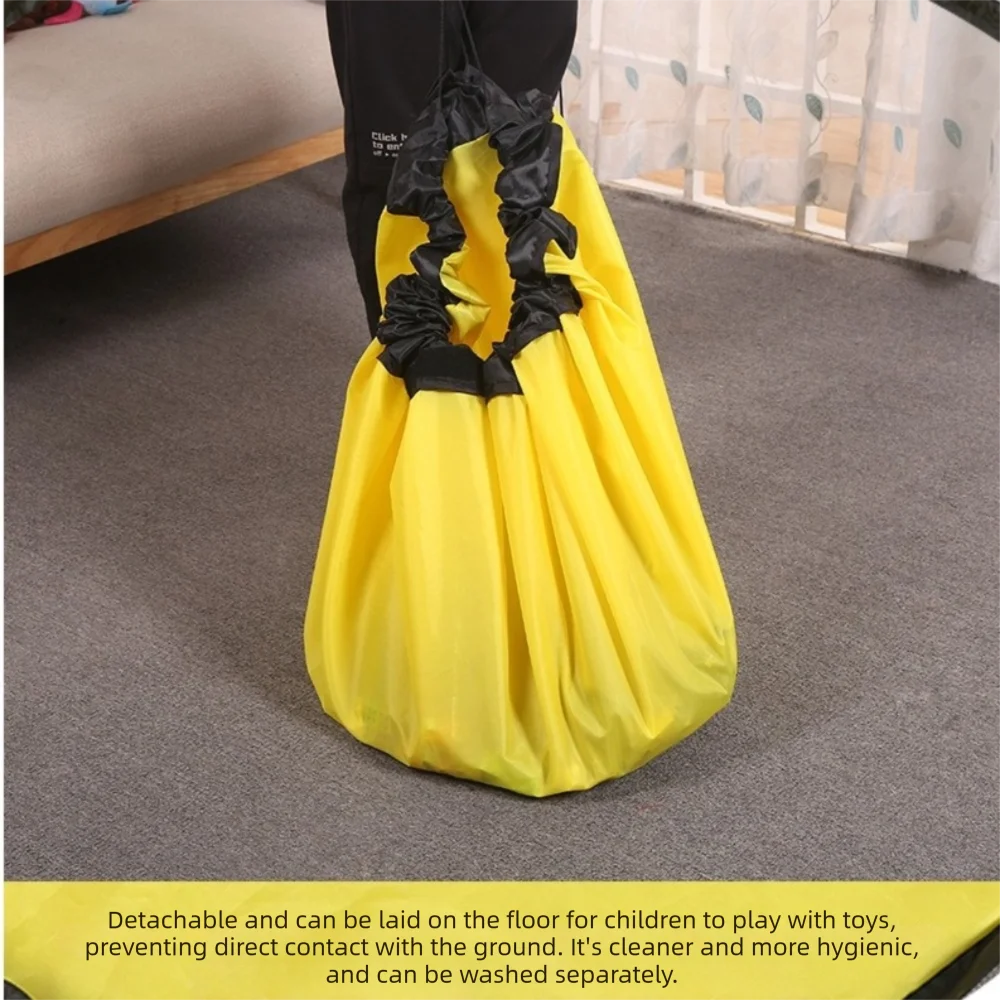 

Высококачественный портативный органайзер-ведро для быстрого хранения со съемными элементами и ручками, игровой коврик