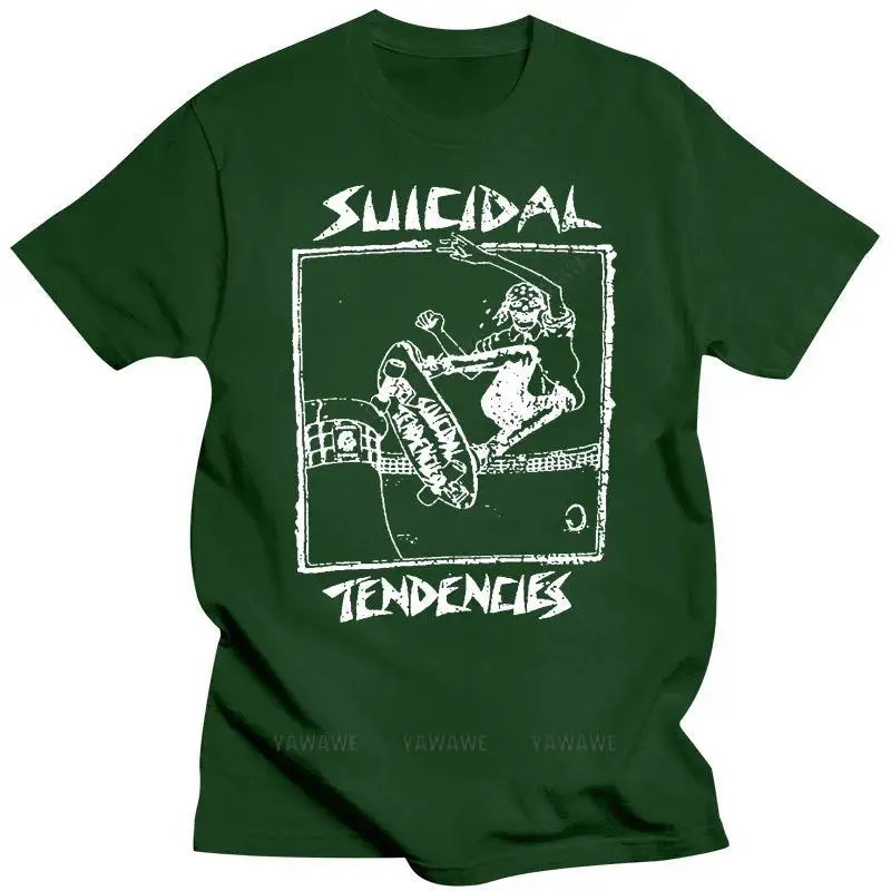 SUICIDAL TENDENCIES Official LANCE SKATER LIMITED EDITION T-SHIRT Dogtown Punk New  Fashion Oversized cotton Mens TShirts