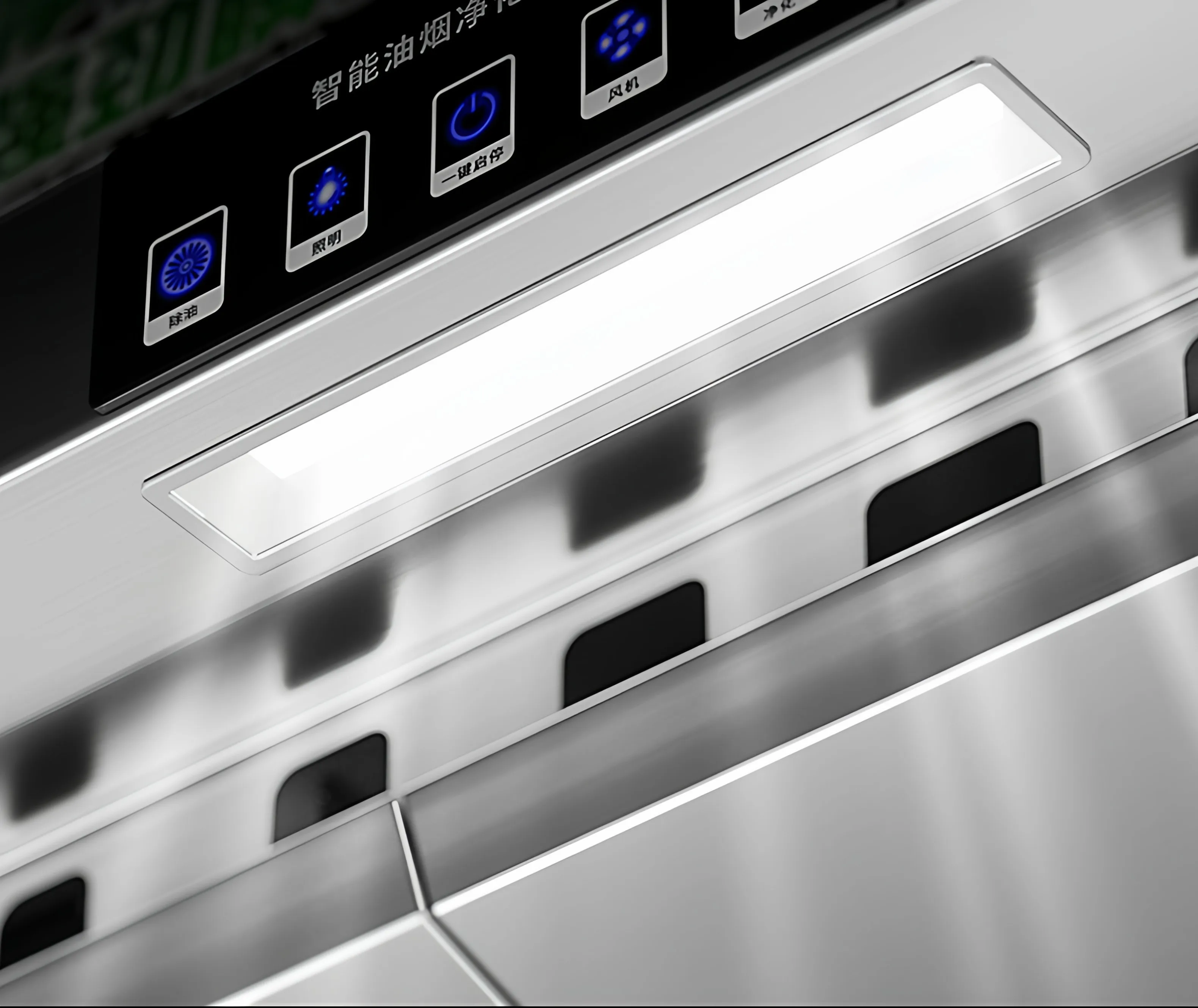 Commercial Range Hood Commercial High Power Powerful Suction Kitchen Restaurant Catering Pump Purification All-in-one Machine