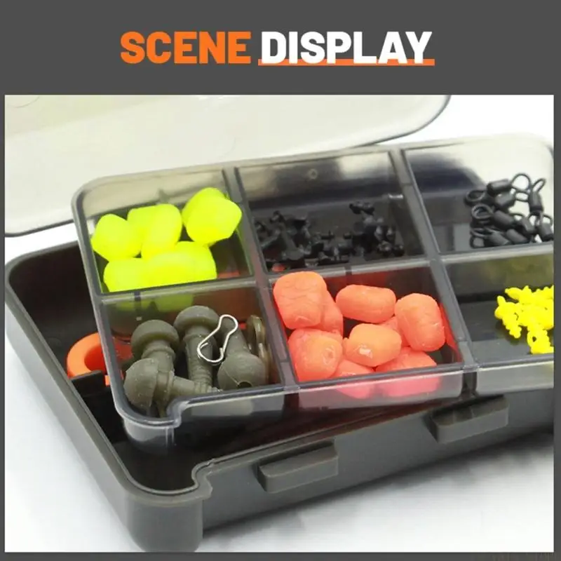 

M5TC рыболовный контейнер, коробка для рыболовных снастей, несколько отделений, внутренний разделитель, органайзеры, рыболовное