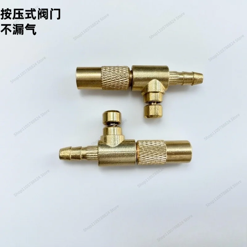 For vehicle air pump accessories, single pass connector, with various hoses, etc