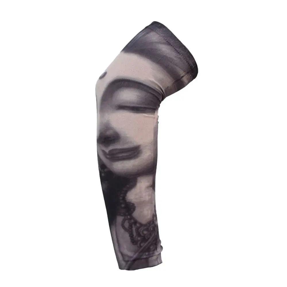 

1Pcs New Sun Protection Flower Arm Sleeves Summer Cooling UV Protection Arm Cover Running Outdoor Sport Tattoo Arm Sleeves