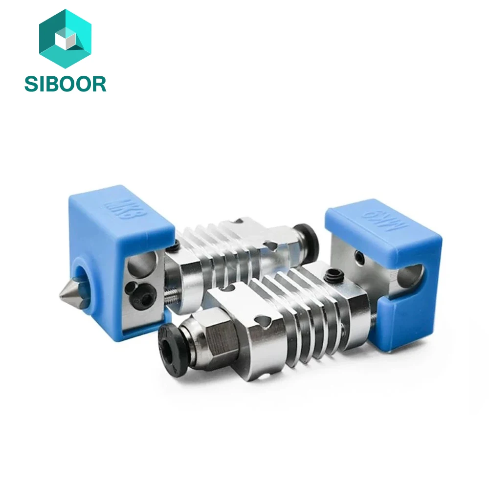 Parti della stampante 3D Kit estrusore Hotend interamente in metallo per CR-10 V2 CR-10S Ender 3/3S parti dell'estrusore della stampante 3D 1.75mm con custodia in silicone