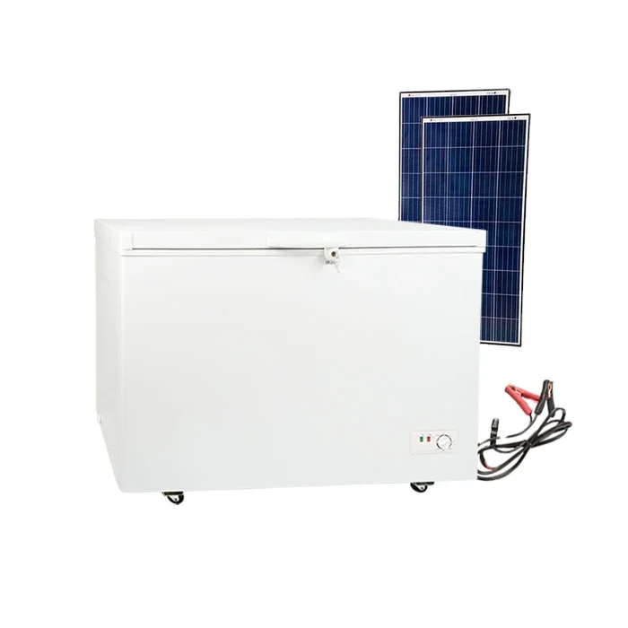 350L 12v solar freezer double door