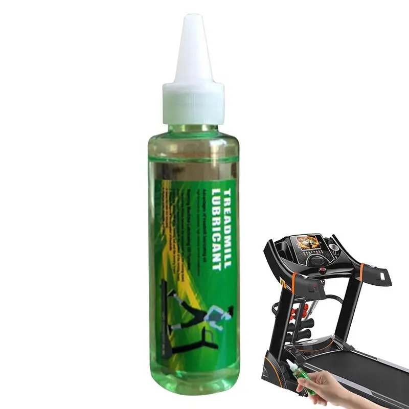 Lubricante de silicona para cinta de correr, 60ml, inodoro, resistente a altas temperaturas, aceite para máquinas para correr, reducción de ruido, lubricante para cinta de correr