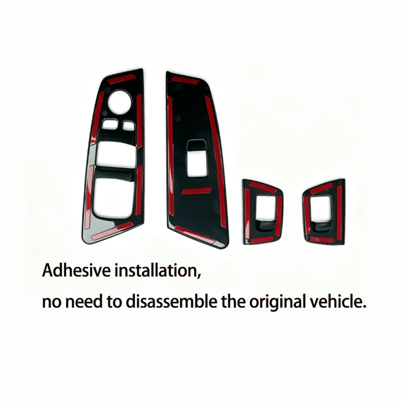 LHD RHD For BMW 5 Series G30 G31 F90 liter window switch panel short axis model 2016-2023 car parts