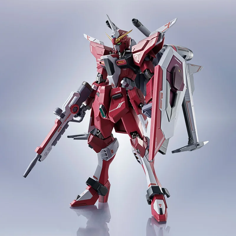 Bandai in Shock Original METAL ROBOT ZGMF-X191M2 INFINITE JUSTICE GUNDAM TYPE 2 Aninm Full Action Assembly Action Figure Toy