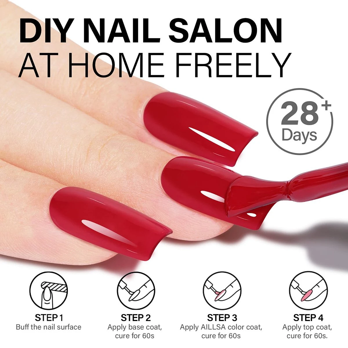 VOKY juego de esmaltes de uñas en Gel, 6 piezas de esmalte de uñas en gel vibrante, de larga duración, sin alcohol, para la elegancia diaria y emocional