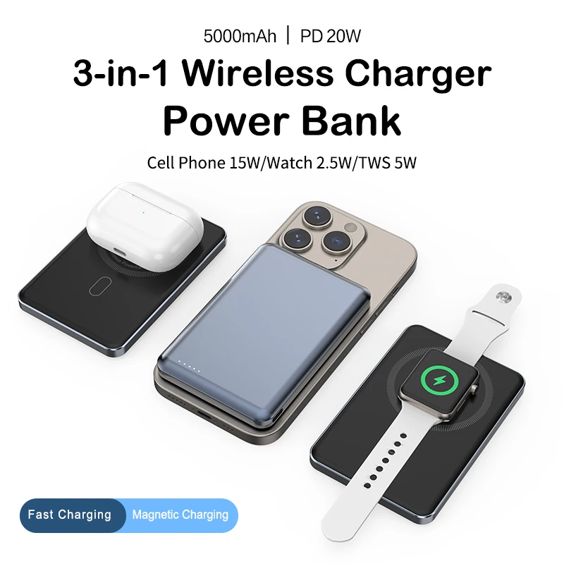 3In 1 Wireless Char…