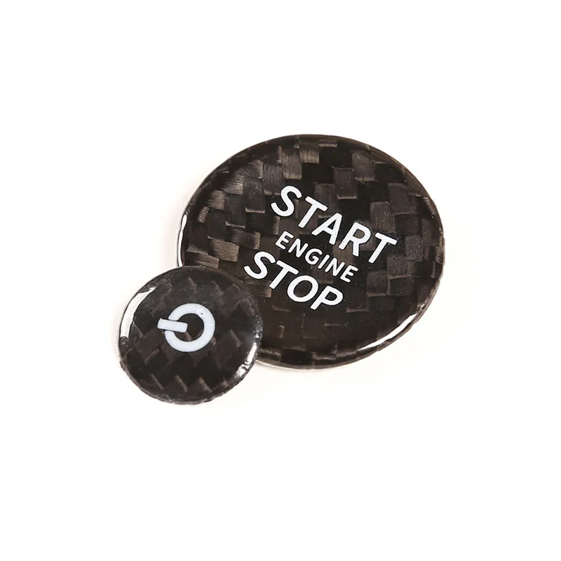 Car Engine Start Button Replace Cover STOP Switch Stickers for Land Rover Defender 2020-2022