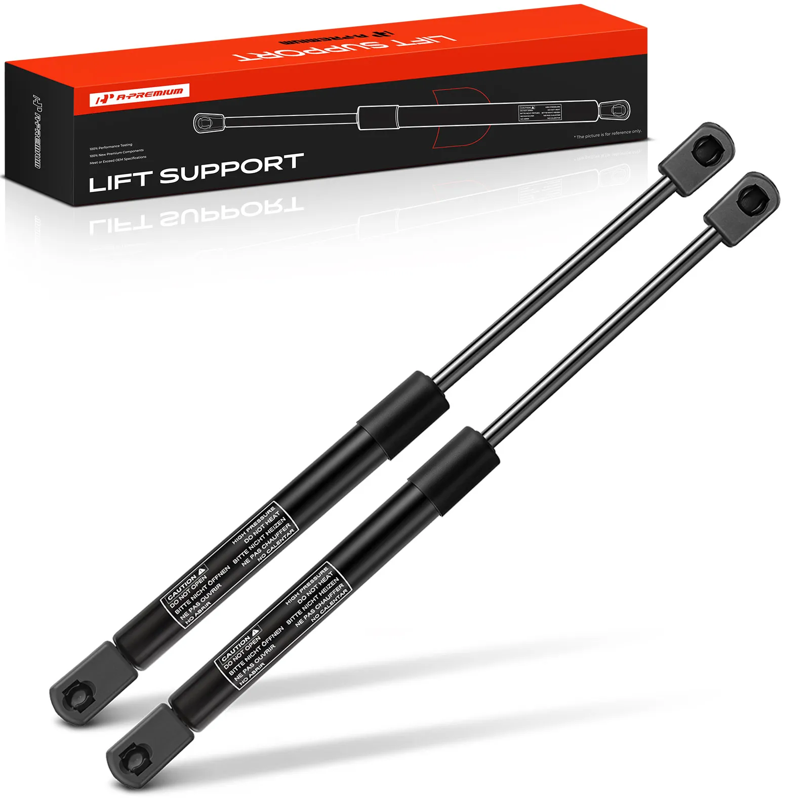 A-Premium 2Pcs Front Hood Lift Supports Shock Struts for Lincoln Navigator 1998-2002 Blackwood 2002