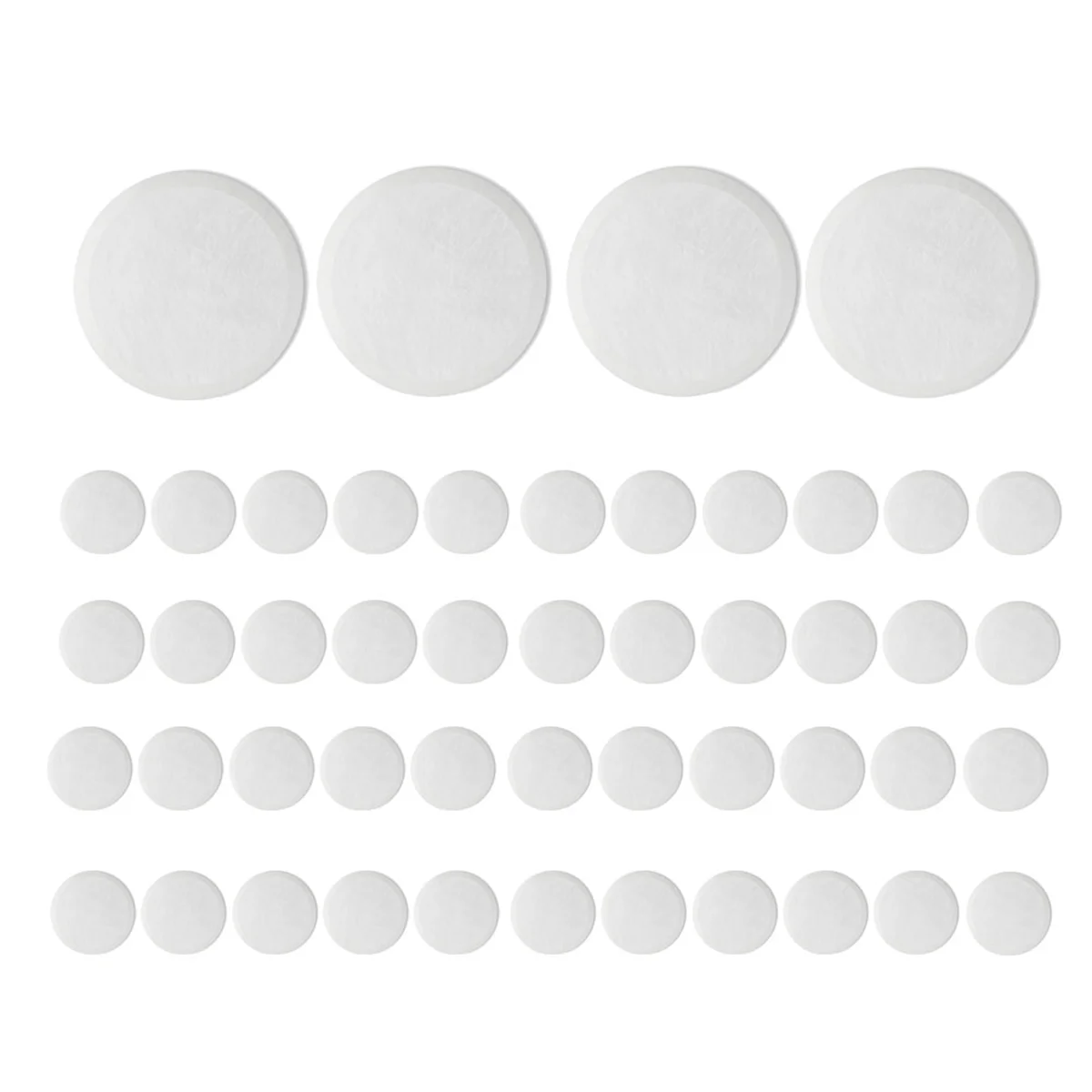 A20M 48Pcs 2.5inch Monotub Adhesive Filter Disks - 2MM Thick Monotub Filter Discs for Mushroom Growing Supplies -Mushroom Box