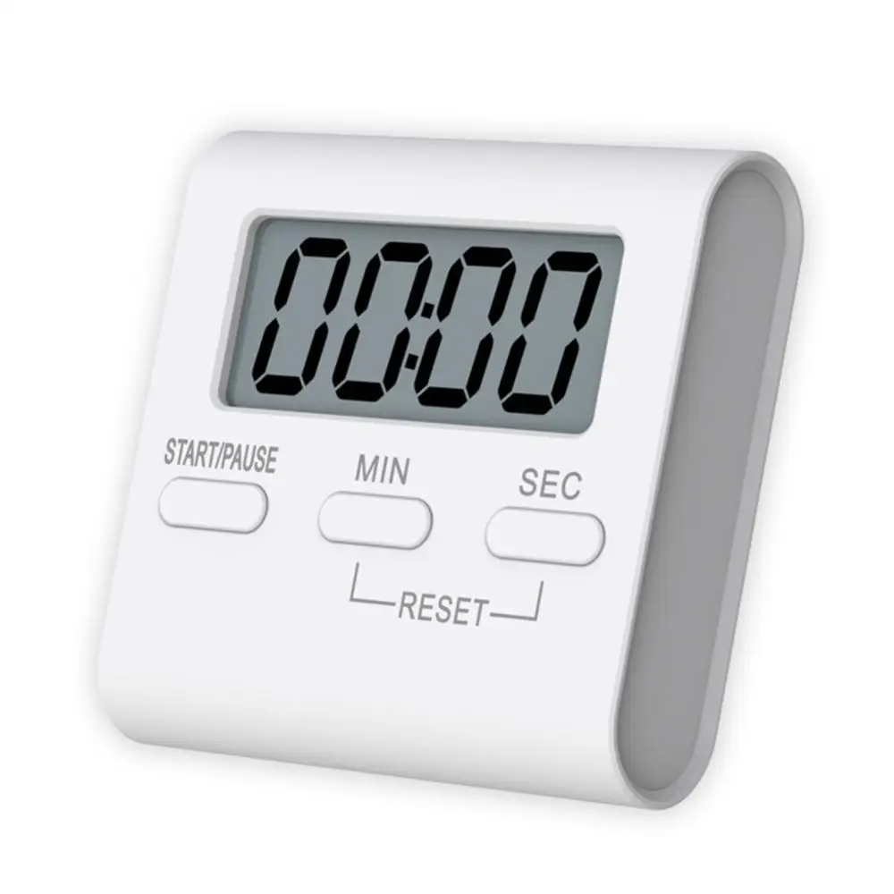 Kitchen Timer Cooking Timer LCD Digital Manual Countdown Timer Mini Baking Reminder Clock Mechanical Magnetic Kitchen Gadgets