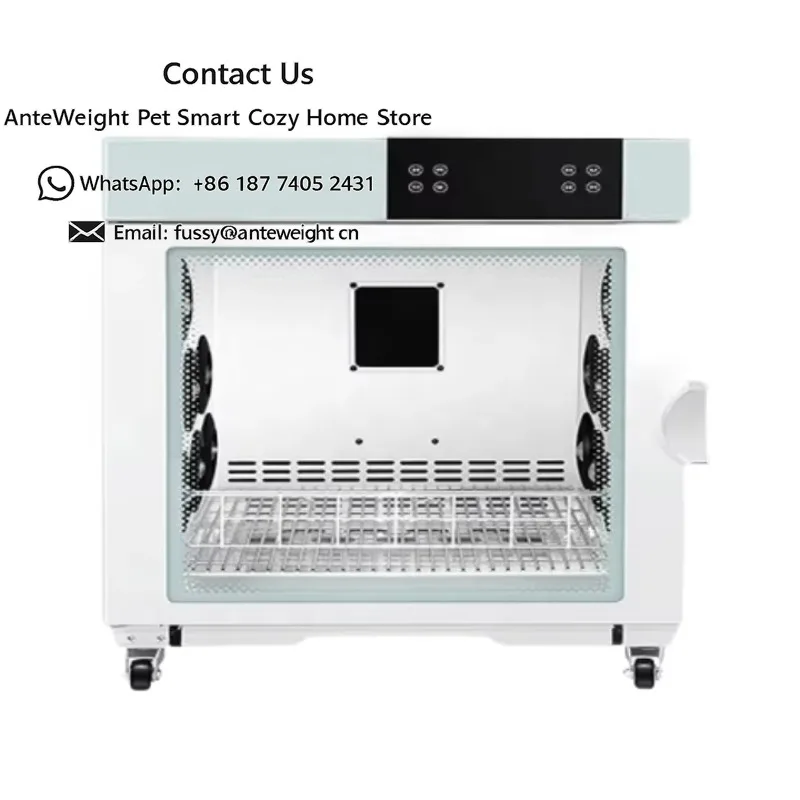 

Automatic Dog Dryer Box Ultra Quiet Pet Hair Dryer With Smart Temperature Control for Pets