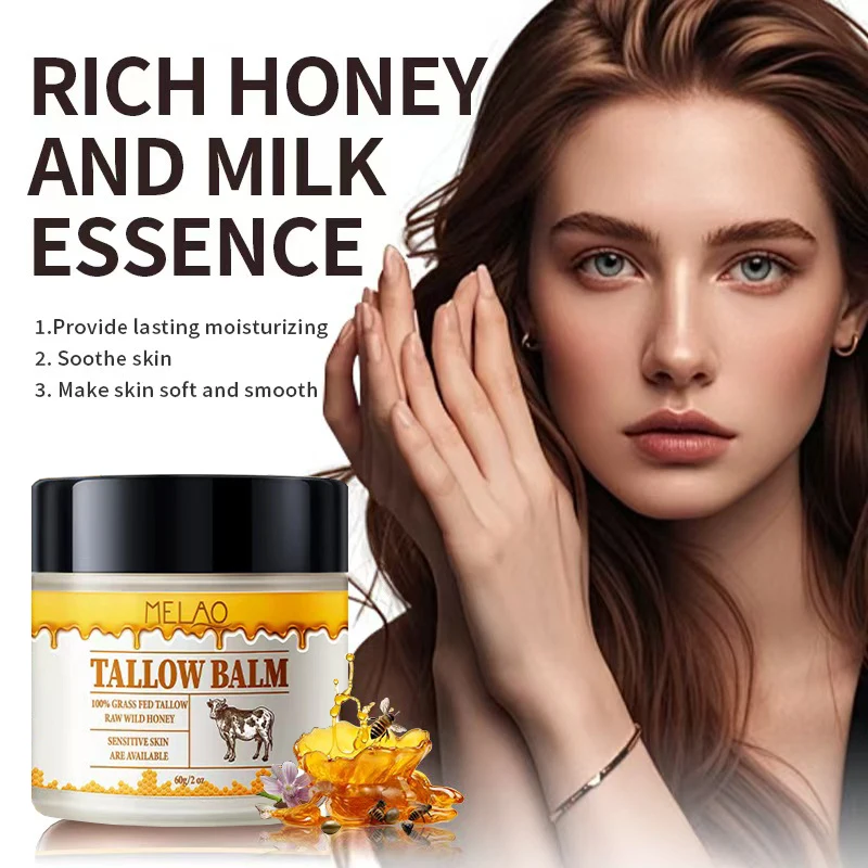 

Cowfat Honey Face Cream Deeply Moisturizer Brightening Wrinkle Remover Collagen Nourishing Gentle Skin Care