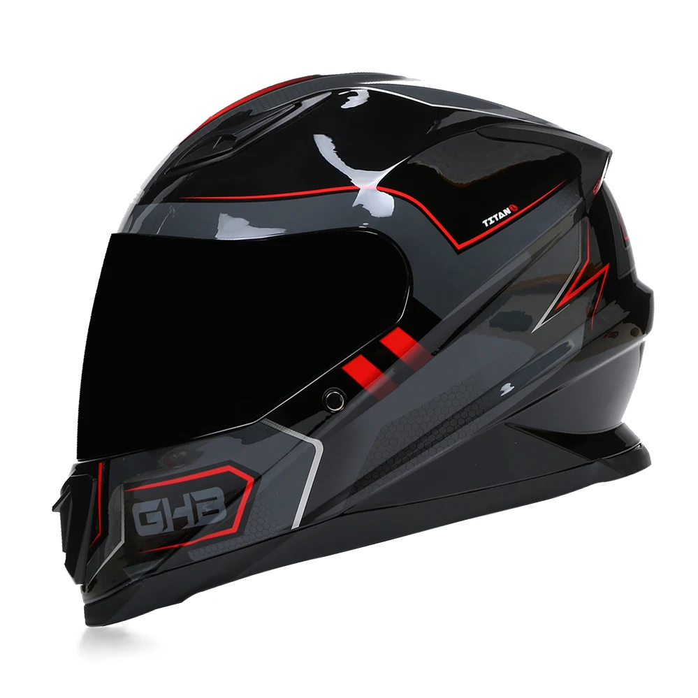 Cascos de Moto con ventilación y transpirabilidad para hombre y mujer, cascos de Moto de cara completa, para carreras de descenso