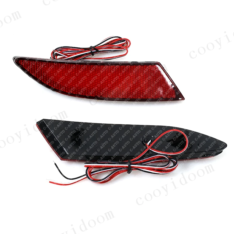 2Pcs LED Rear Bumper Reflector Brake Light Warning Lamp For Ford Focus 3 2012 2013 2014 Sedan Hatchback Car Styling view 5