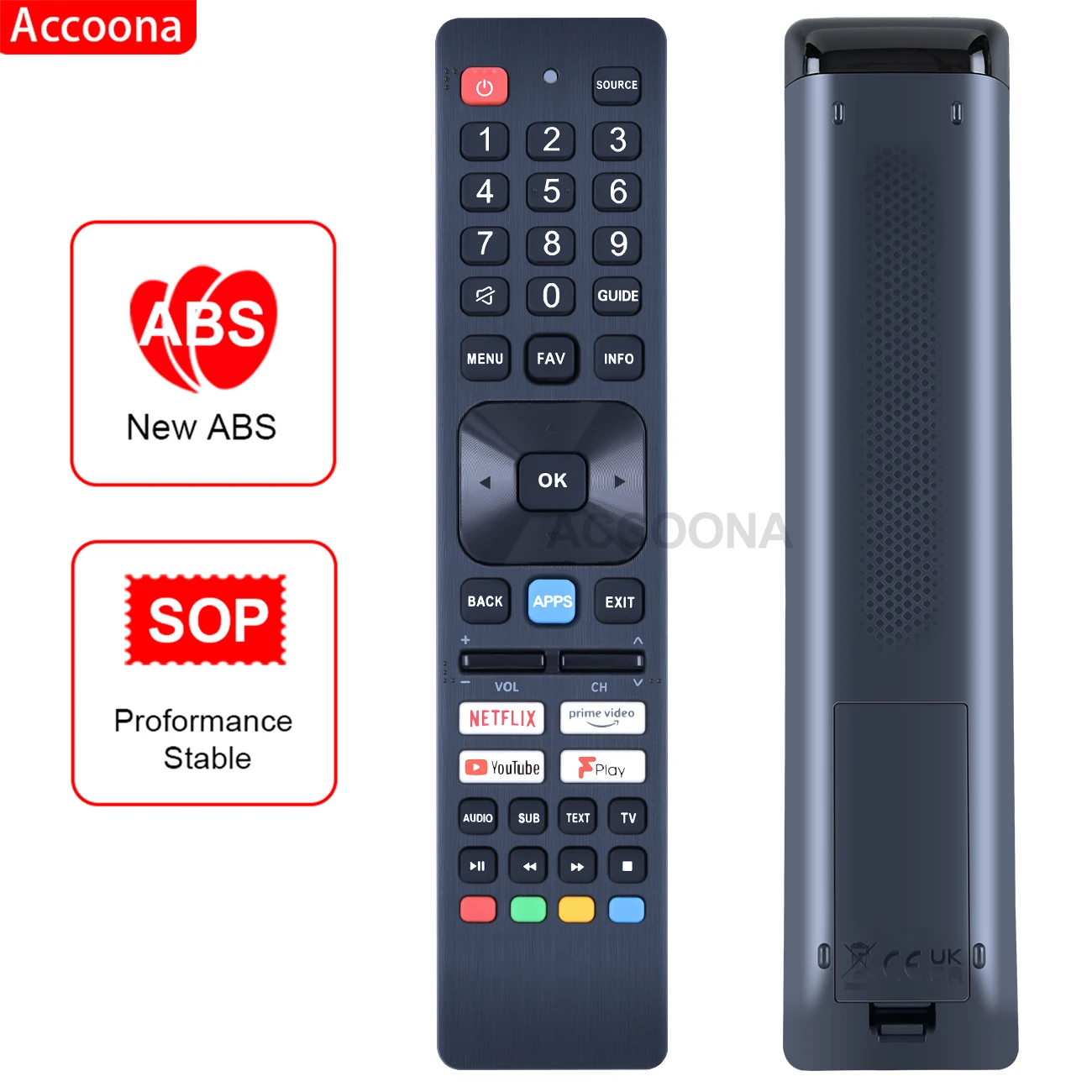 Remote control SHWRMC0140N SHWRMC0140N for SHARP AQUOS AN4512B2UM010 smart tv