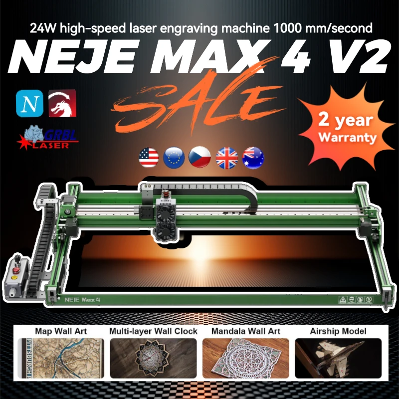 Neje Max 4 V2 E80 2… - image