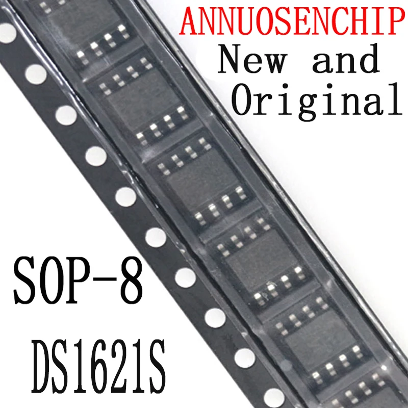 

5PCS New And Original SOP8 DS1621 SOP-8 DS1621S+T SOP DS1621S