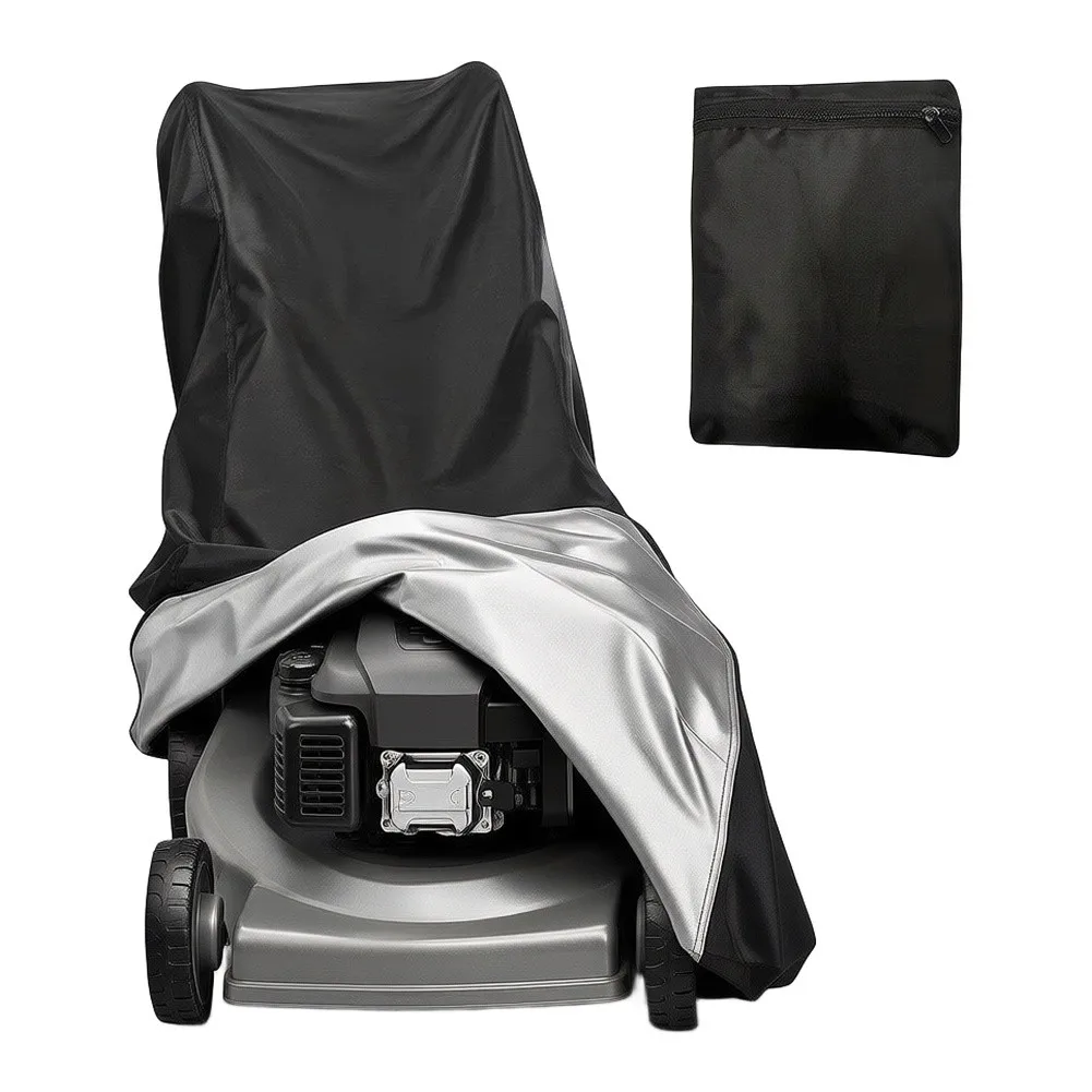 Outdoor Equipment Cover Riding Mower Cover For Harsh Weather Protection 420D Oxford Fabric Waterproof Coating Windproof Design