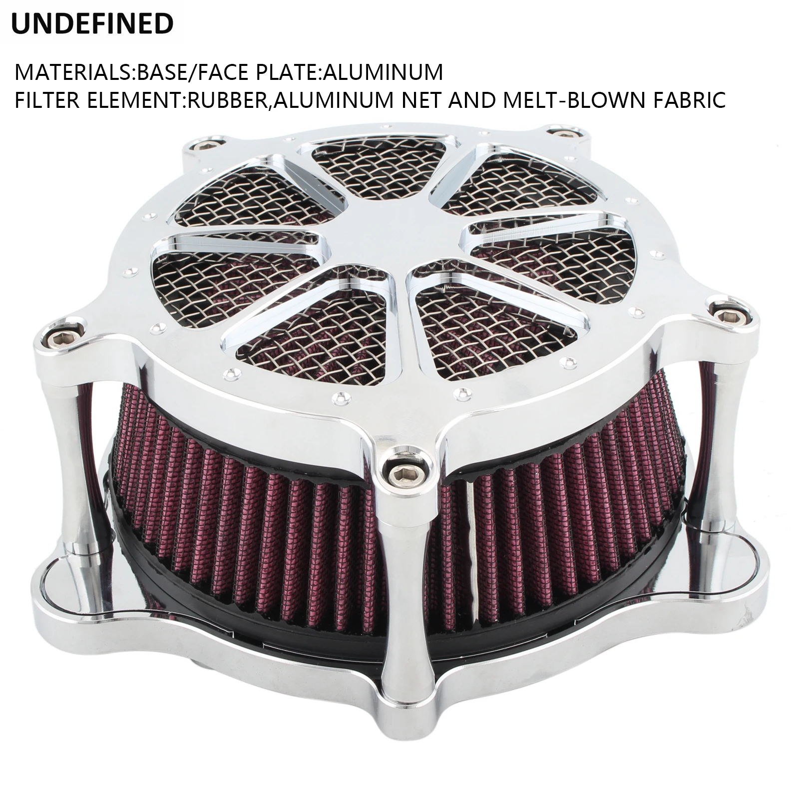 Motorcycle Chrome Air Cleaner Air Filter System For Harley XL 883 Sportster 91-up Touring Stree Glide 08-16 Dyna Softail Fat Boy