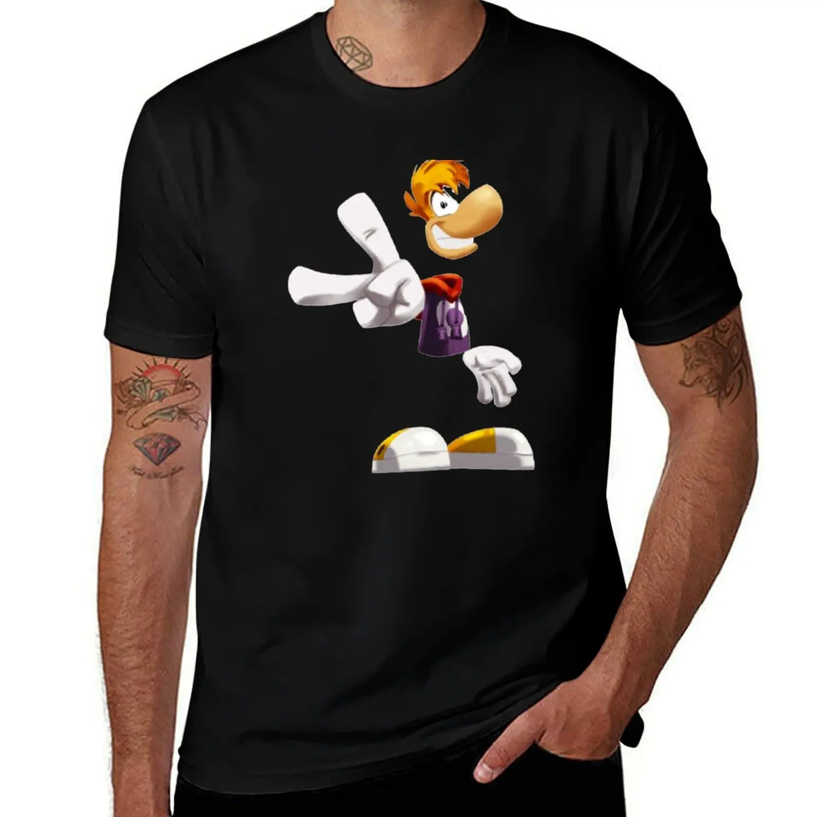 

Rayman T-Shirt t shirt for man g man t shirts for men t shirts for man pack cotton T-Shirt