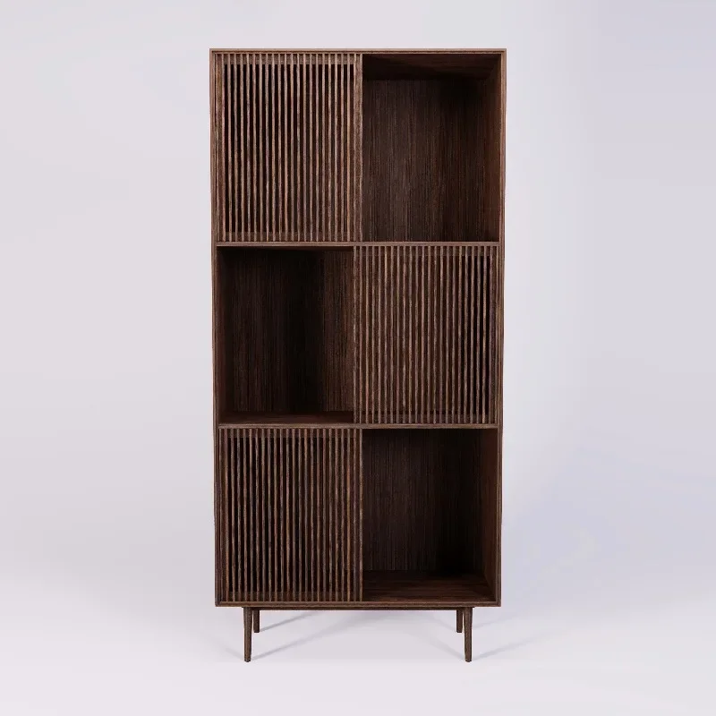 Multifunctional bookshelf bookcase locker, suitable for living room or office furniture
