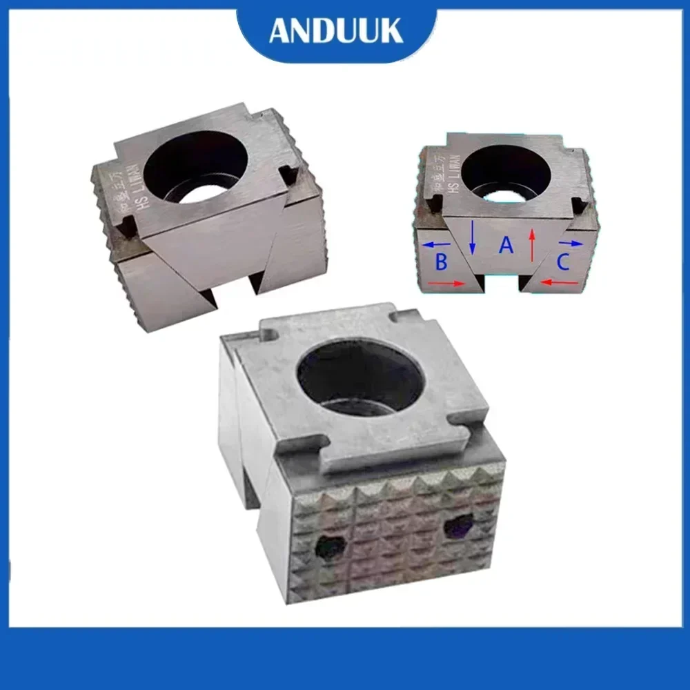 OK Wedge Clamps Precision Modular Single Vise multi-specification Tooth Surface Jaws MINI for Cnc Industrial Machining