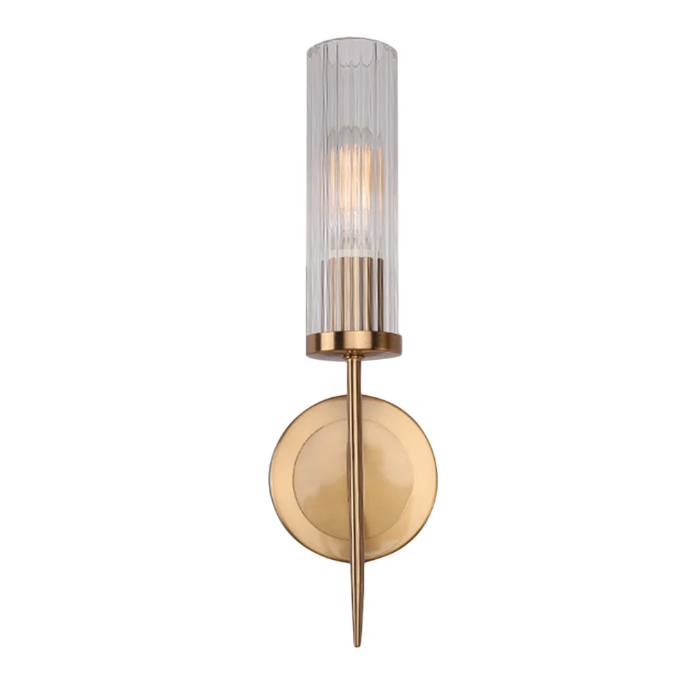 

1Pcs LED Wall Light Modern Iron Glass Decorative Wall Lamp Bedroom Corridor Home Porch Light Bedroom Bedside Lamp