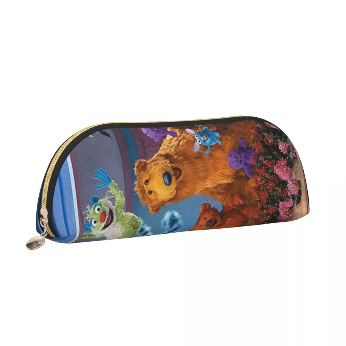 Пенал Bear In The Big Blue House, пенал для хранения канцелярских принадлежностей, большая вместительная коробка для ручек, сумка-карандаш для студентов