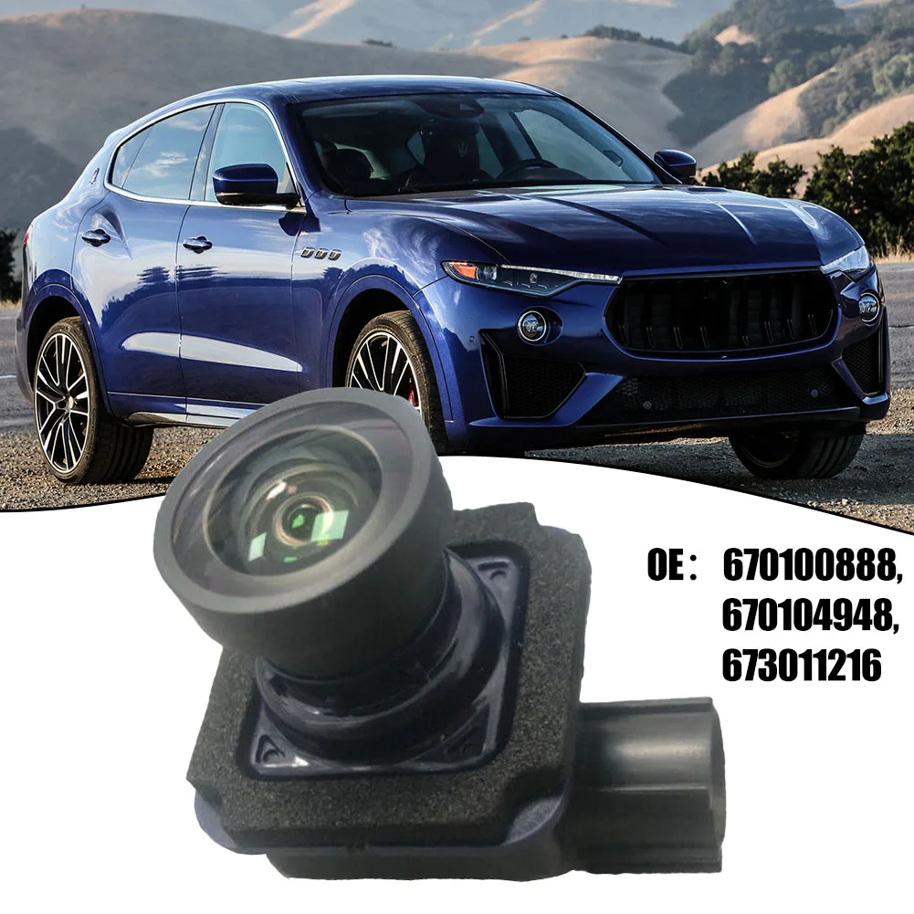 Black Car Parking Rear View Camera For Maserati Levante 2017-2020 670100888 670104948 673011216 Car Electronics Rearview Camera