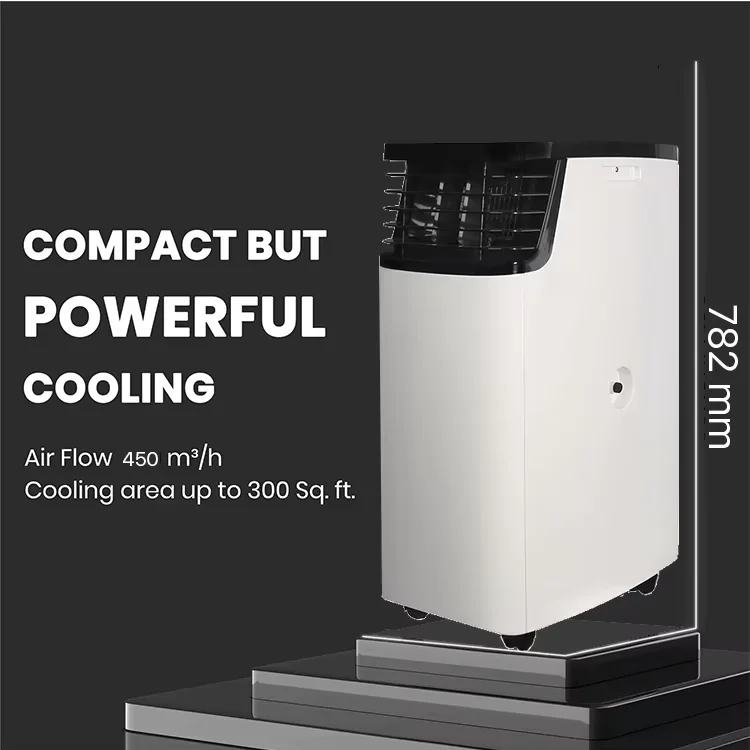 15000 BTU Mobile Air Conditioner, Inverter Quiet Single Cooler for Home Office