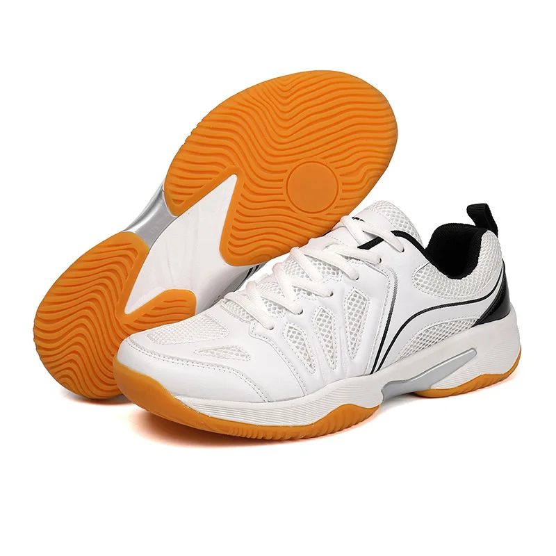 Professional Badminton Shoes for Men and Women Non-Slip Durable Rubber Soles Sports Shoes for Volleyball and Tennis Training