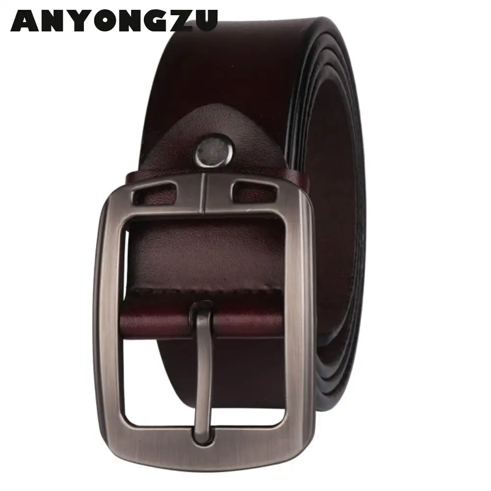 

2024 Genuine Cowhide Leather Belts For Men Cowboy Luxury Brand Strap Male Vintage Fancy Jeans High Quality Designer Belt