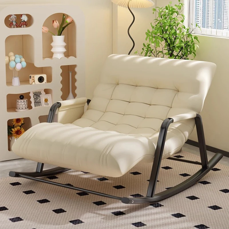 

Designer Office Living Room Chairs Sofa Arm Nordic Modern Living Room Chairs Rocking Lounge Fauteuil Salon Postmodern Furniture