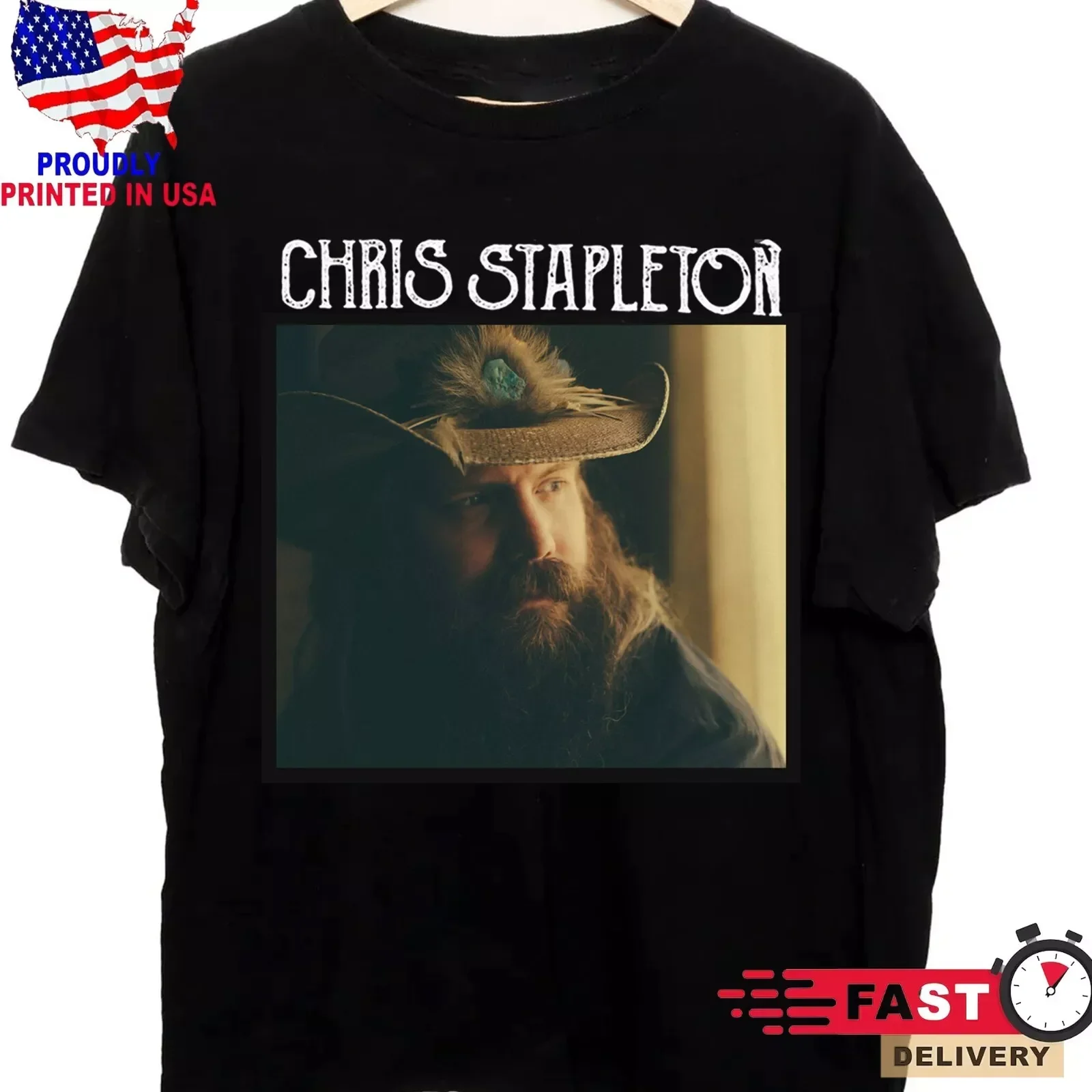 Classic Chris Stapleton logo Unisex Men S-5XL Tee 1HN216