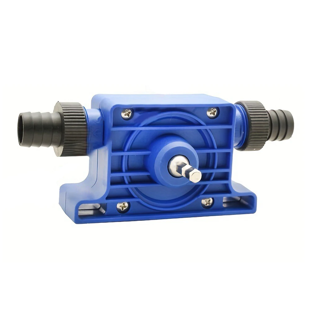 Drill-Integrated Self-Priming Water Pump for Mini Electric Drills - Compact Portable System for Residential and Outdoor Use