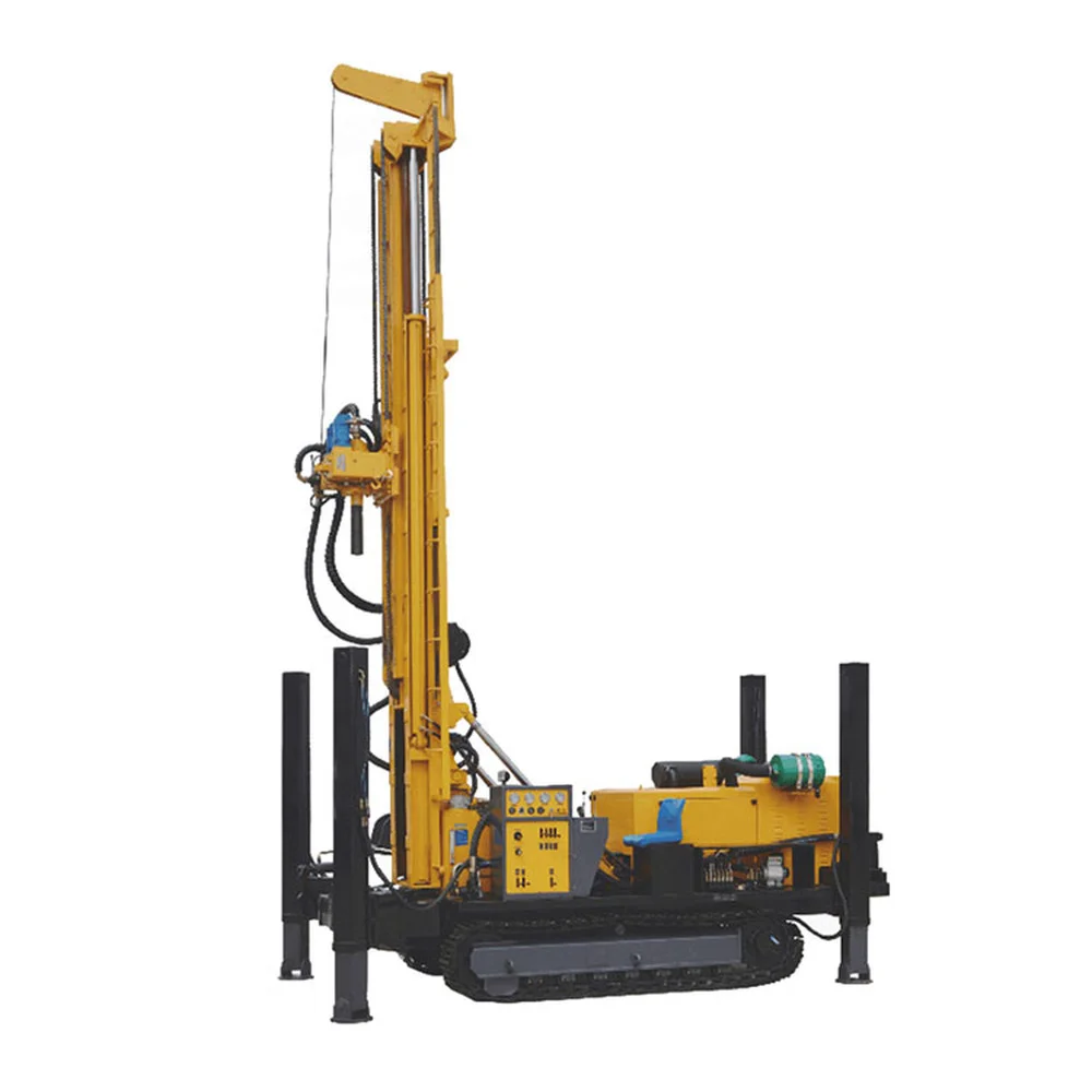 YG Mini Portable Deep Water Well Drilling Rig Rigs 400 Meter Water Well Drilling Machine Price with Rig Lifting Force for 12
