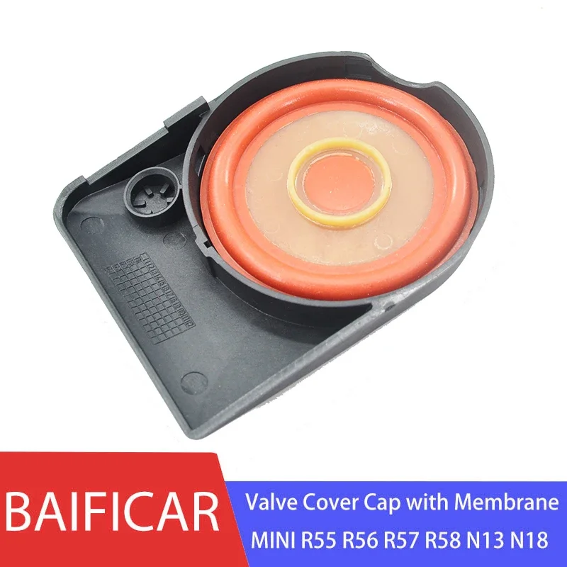 Baificar Brand New OEM Valve Cover Cap with Membrane 11127646552 For BMW MINI R55 R56 R57 R58 N13 N18