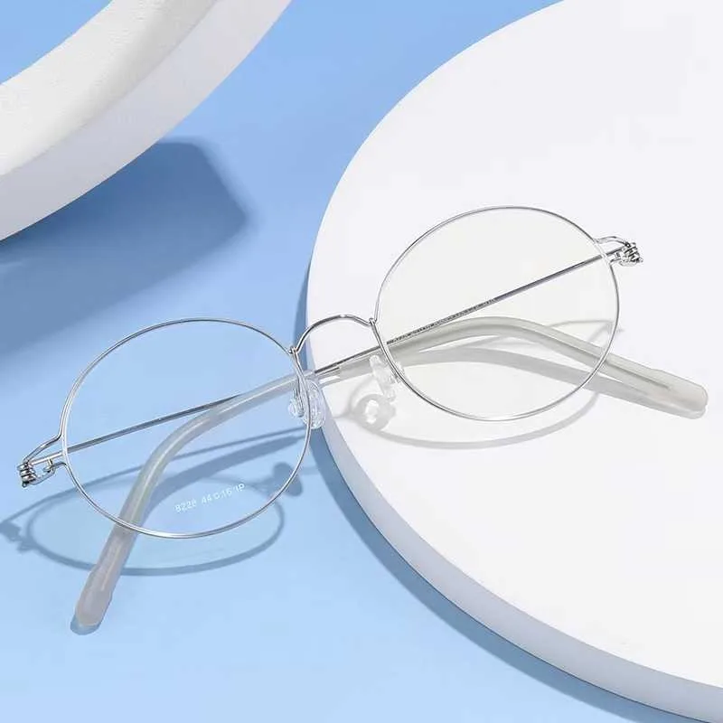 

Small Retro Oval Alloy for Kids Prescription Glasses Frame Screwless Lightweight Denmark Design Boys and Girls Children Eyewear