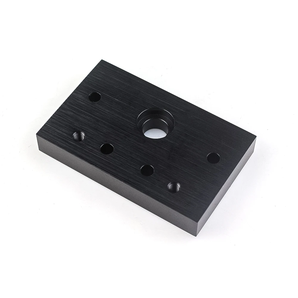 Placa de alumínio para impressora 3D, C-Beam End Mount, CNC 4080, Nema23 Stepper Motors, 6063-T5