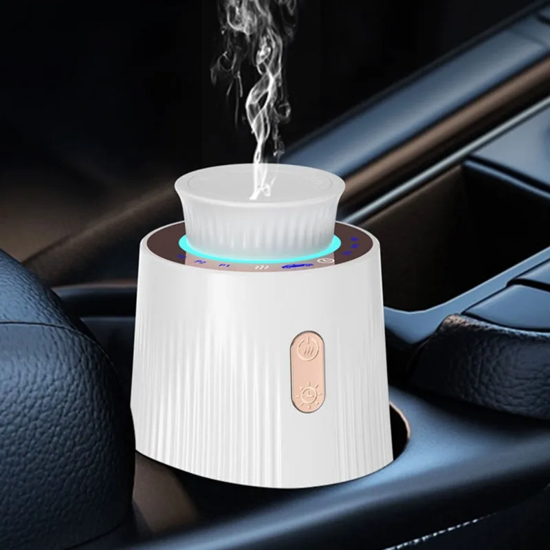 

Portable Car Diffuser USB Essential Oil Diffuser Rechargeable Car Aroma Diffuser Mini Scent Machine Room Fragrance Air Freshener