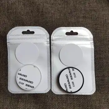 20 ks/sada sublimační prázdný držák na mobilní telefon s kovovou vložkou pouzdro na telefon držák stojan DIY dárek řemeslo 10 nejlepší prodej velkoobchodní sublimační polotovary - №6